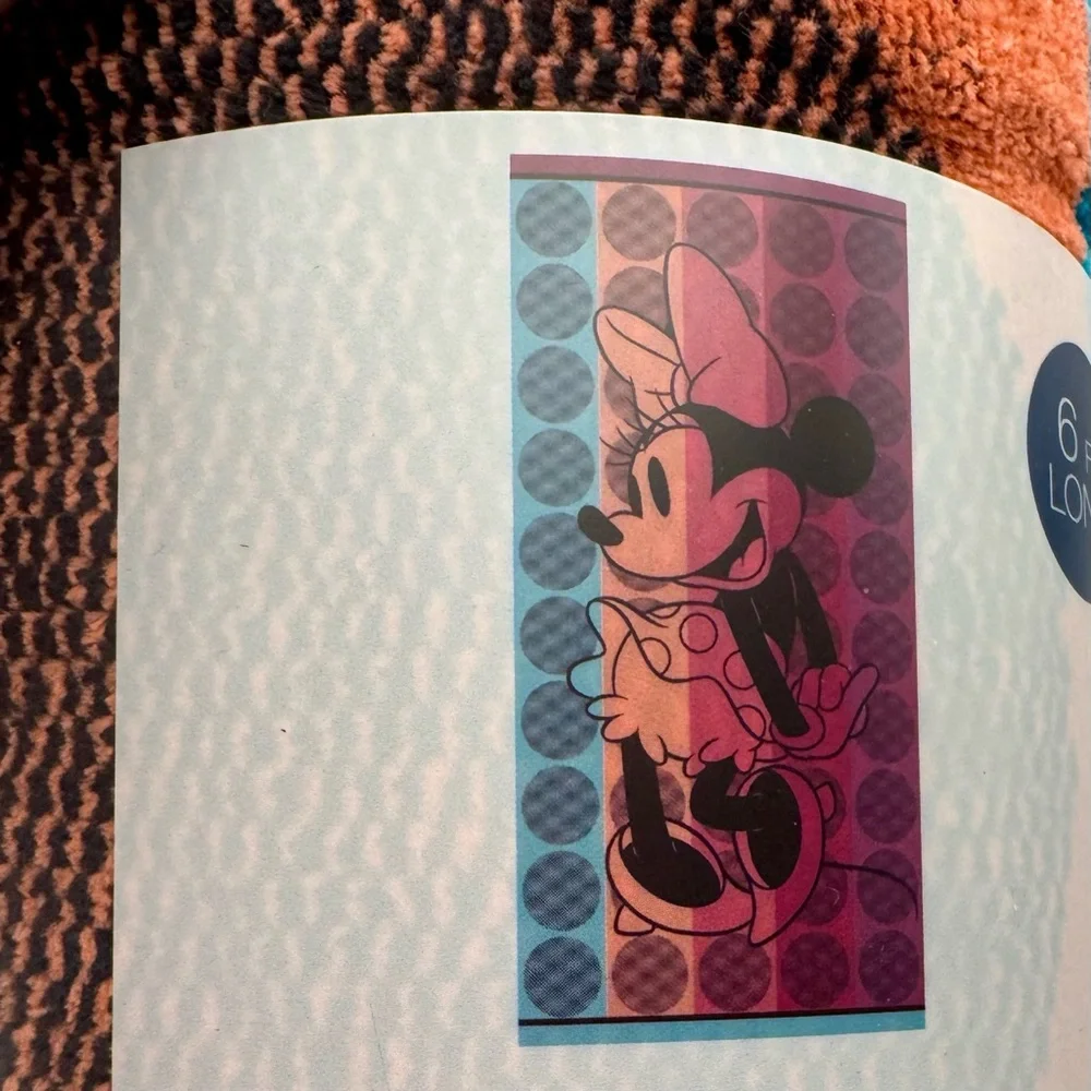 Brand New Disney Minnie Mouse Colorful Beach Towel